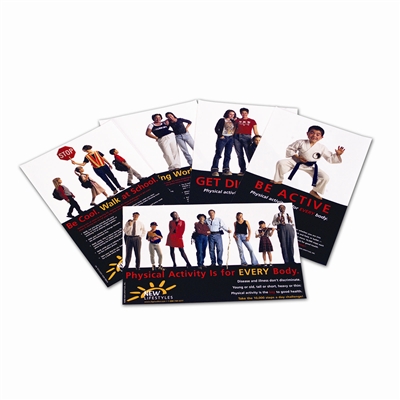 Physical Activity 5-Pack of Posters