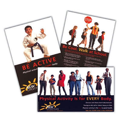 Physical Activity 3-Pack of Posters