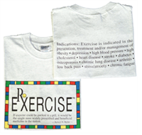 NEW-LIFESTYLES Prescription Exercise T-shirt