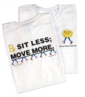 NEW-LIFESTYLES Sit Less; Move More T-shirt