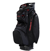 Sun Mountain C-Series C-130 Cart Bag, Black/Steel Red