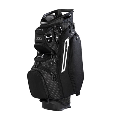 Sun Mountain C-Series C-130 Cart Bag, Black/Diamond/Black