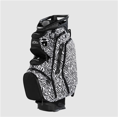 Sun Mountain C-Series C-130 Cart Bag, Black/Zebra