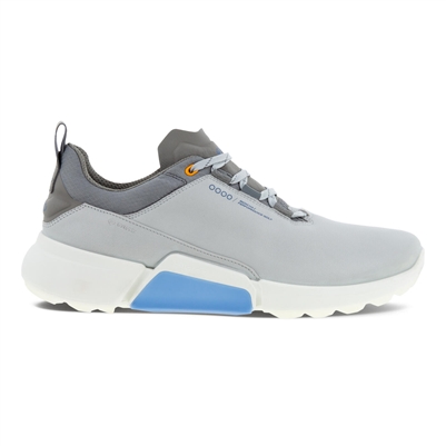 Ecco Menâ€™s Golf Biom H4 Shoe, Concrete/White