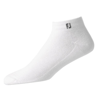 Footjoy Mens ComfortSof Sport Socks (3 pack), White