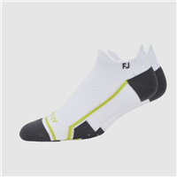 Footjoy Tech D.R.Y. Roll Tab 1-Pair Socks, White