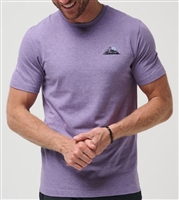 TravisMathew Men's Room With a View Tee, Heather Imperial