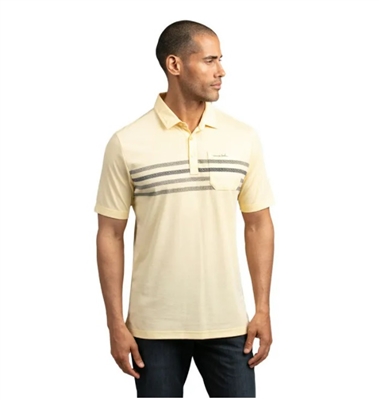 TravisMathew Top Rope Polo, Yellow