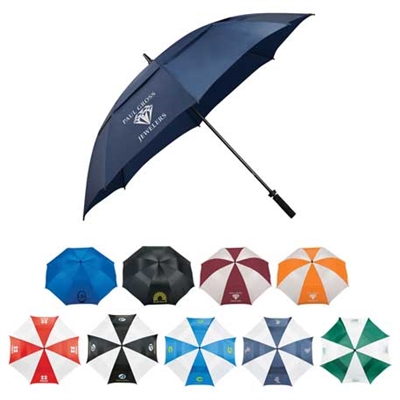 Custom Logo 62" Course Vented Golf Umbrella