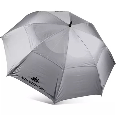 Sun Mountain 68" Manual Umbrella - Silver
