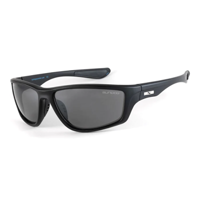 Sundog Axe Polarized Sunglasses, Black/Smoke