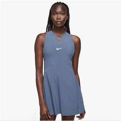 Nike Women's Dri-Fit Advantage Dress, Diffused Blue