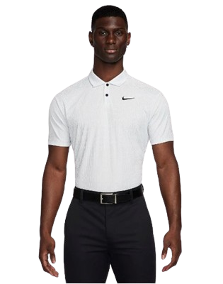 Nike Menâ€™s Dri-Fit ADV Tour Polo, White