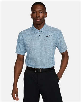 Nike Menâ€™s Dri-Fit ADV Tour Polo, Blue