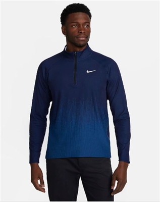 Nike Menâ€™s Dri-Fit Tour ADV Quarter Zip, Navy