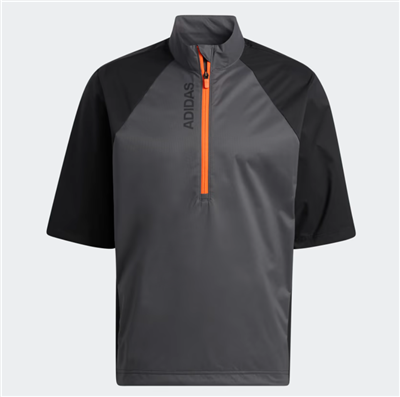 Adidas Menâ€™s Provisional Short Sleeve Jacket, Black