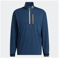 Adidas Menâ€™s Rain.Rdy 1/2-Zip Jacket, Crew Navy