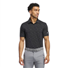 adidas Men's Ultimate365 All Over Print Polo, Black/White