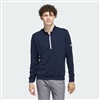 Adidas Menâ€™s Lightweight Half Zip Pullover, Navy