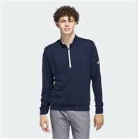 Adidas Menâ€™s Lightweight Half Zip Pullover, Navy