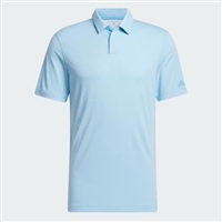 adidas Men's Ultimate365 Tour No-Show Polo,  Blue Burst