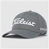 Titleist Tour Performance Adjustable Hat, Charcoal/White