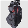 Sun Mountain C-130 Cart Bag, Black/Rush Red