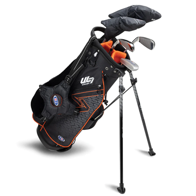 US Kids UL7 51" 5-Piece Stand Set, Black/Orange