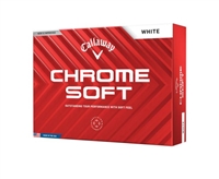 2024 Callaway Chrome Soft Golf Balls, White