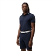 J.Lindeberg Golf Menâ€™s Tour Tech Solid Polo, Estate Blue