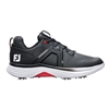 FootJoy Men's HyperFlex Golf Shoe, Black/White/Red