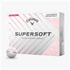Callaway Supersoft Splatter 360 Golf Balls, Red