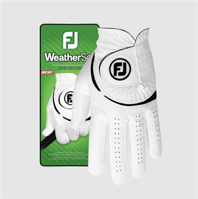 FootJoy Women's Weathersof Golf Glove, White