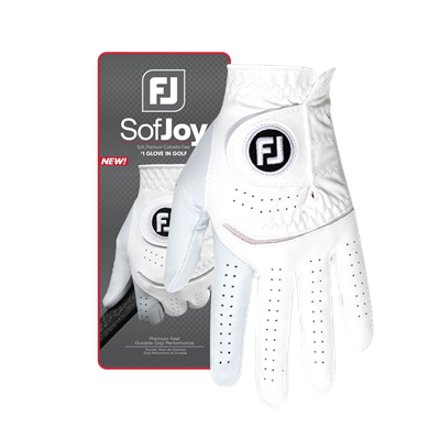 FootJoy Men's SofJoy Golf Glove, White