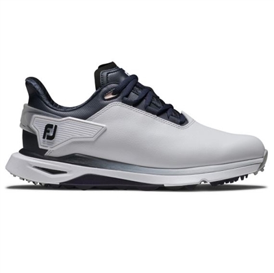 FootJoy Women's ProSLX Golf Shoes, White/Navy/Pink
