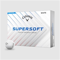 2025 Callaway Supersoft Custom Logo Golf Balls, White