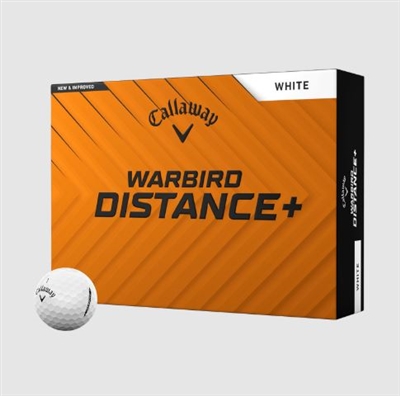 Callaway Warbird Distance + Custom Logo Golf Balls
