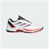 adidas Mens Adizero ZG Shoe, White/Red/Black