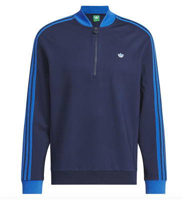 adidas Golf Originals 3-Stripes 1/4 Zip - Night Indigo