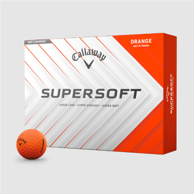 2025 Callaway Supersoft Golf Balls, Orange