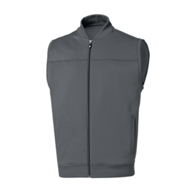 FootJoy FJ Full Zip Knit Vest, Charcoal