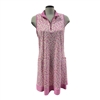 Dexim Women's Donna Dress, White Pattern