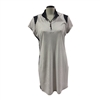 Dexim Women's Nella Dress, White/Black
