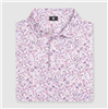 Footjoy Menâ€™s Watercolour Floral Pique, White/Pink Pop/Vivid Violet