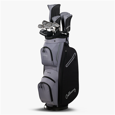 Callaway REVA Women's 11-Piece Complete Set, 3 Lengths - Black