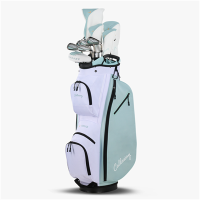 Callaway REVA Women's 11-Piece Complete Set- Peach/Surf