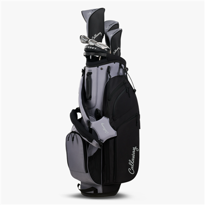 Callaway REVA Women's 8-Piece Stand Bag Complete Set- Black