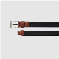 FootJoy Braided Belt, Black, Long
