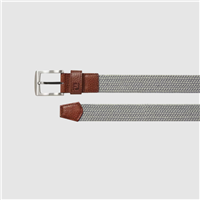 FootJoy Braided Belt, Grey, Regular