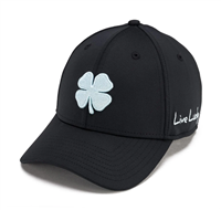 Black Clover Premium Clover 187 Fitted Hat, Black/Jelly Mint
